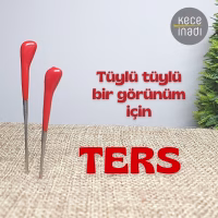 Ters Çentik Keçe İğnesi (1 adet)