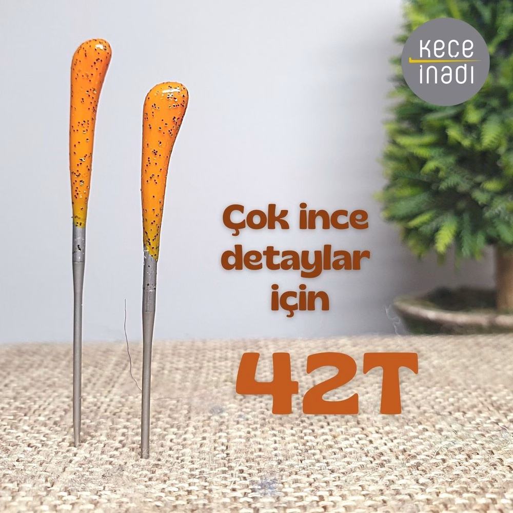 42T Keçe İğnesi - En İnce (1 Adet)