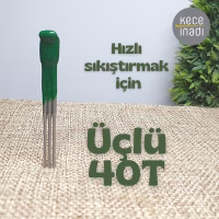 Üçlü 40T Keçe İğnesi