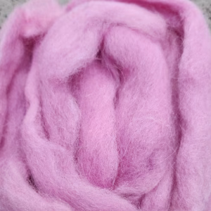 Uzun Lifli Keçe Yünü - Tatlı Pembe
