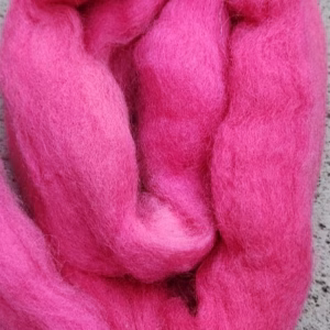 Uzun Lifli Keçe Yünü - Koyu Pembe Uzun Lifli Keçe Yünü - Koyu Pembe