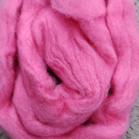 Uzun Lifli Keçe Yünü - Pembe Uzun Lifli Keçe Yünü - Pembe
