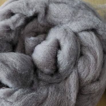 Uzun Lifli Keçe Yünü - Koyu Gri